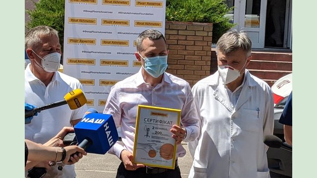 Областная инфекционная больница получила два новых аппарата искусственной вентиляции легких Областная инфекционная больница получила два новых аппарата искусственной вентиляции легких