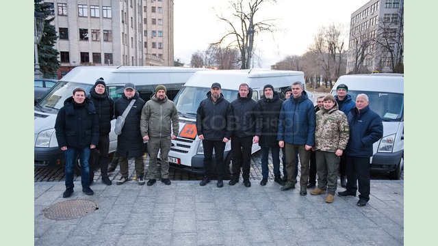 Трьом громадам Харківської області передали мікроавтобуси з Саксонії Трьом громадам Харківської області передали мікроавтобуси з Саксонії