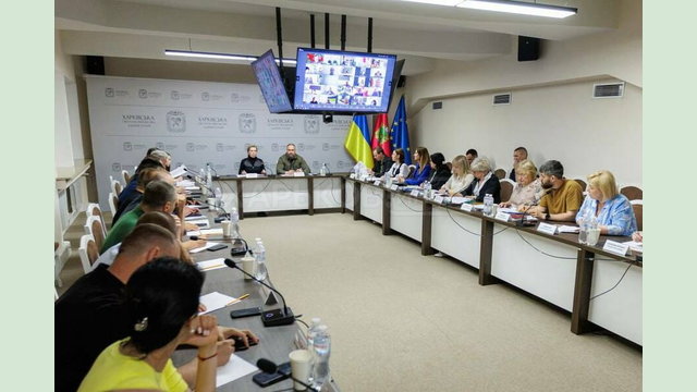 У Харківській ОВА обговорили питання гуманітарного реагування на виклики, пов'язані з повномасштабною війною У Харківській ОВА обговорили питання гуманітарного реагування на виклики, пов'язані з повномасштабною війною