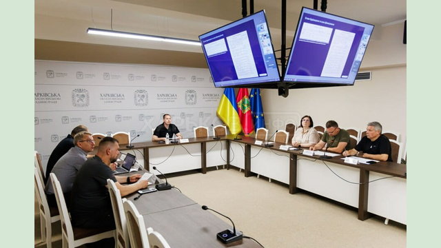 У Харківській ОВА обговорили реалізацію проєктів захисної та медичної інфраструктури у громадах Харківського та Богодухівського районів