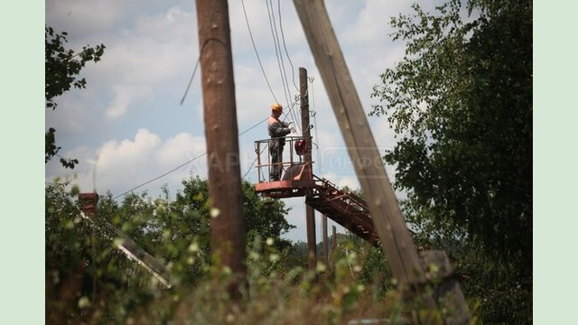 У Харківському районі до електромережі підключили ще один населений пункт