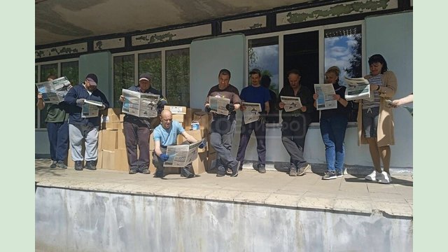 Українську друковану пресу безкоштовно отримують жителі деокупованих громад Харківщини Українську друковану пресу безкоштовно отримують жителі деокупованих громад Харківщини