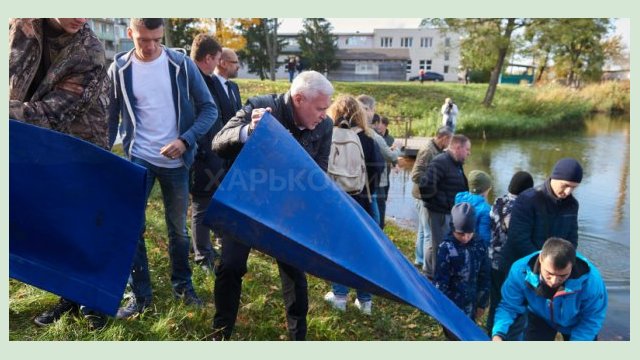 В Харькове благоустраивают еще одну рекреационную зону у воды