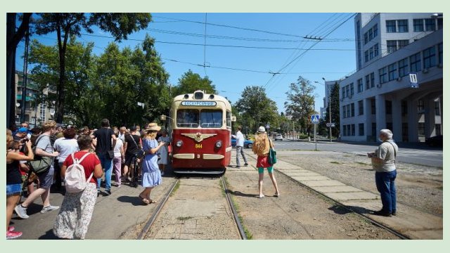 В Харькове отметили 115-летие запуска первой трамвайной линии В Харькове отметили 115-летие запуска первой трамвайной линии