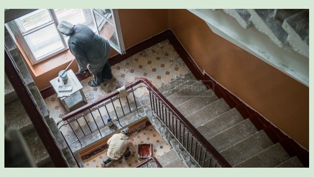 В Харькове продолжается ремонт подъездов жилых домов В Харькове продолжается ремонт подъездов жилых домов