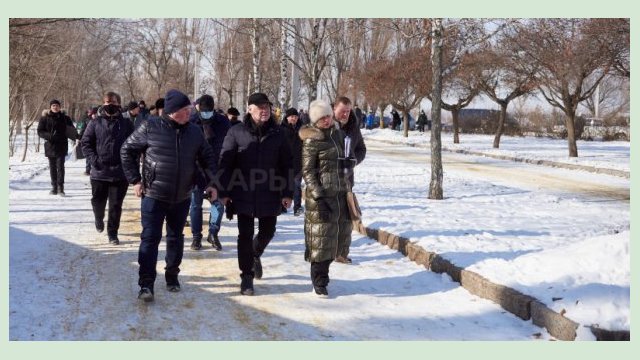 В Харькове реконструируют Основянский сквер