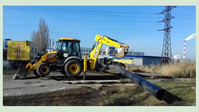 В Новобаварском районе перекладывают сети водоснабжения В Новобаварском районе перекладывают сети водоснабжения