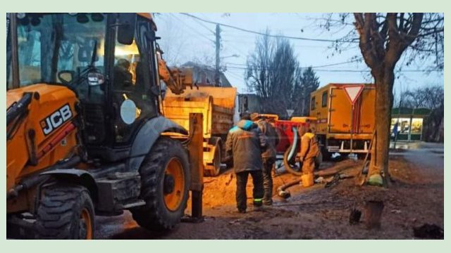 В Новобаварском районе восстановили подачу воды