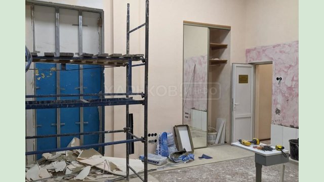 В областной больнице продолжается ремонт офтальмологического отделения для СOVID-пациентов В областной больнице продолжается ремонт офтальмологического отделения для СOVID-пациентов