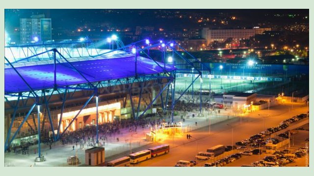 В районе стадиона «Металлист» временно запрещается движение транспорта В районе стадиона «Металлист» временно запрещается движение транспорта
