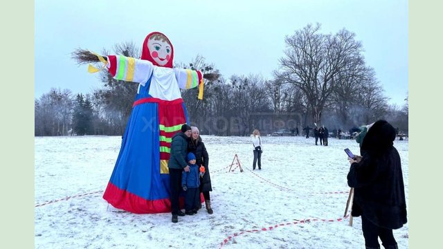 В Сковородивке отметили праздник Масленицы