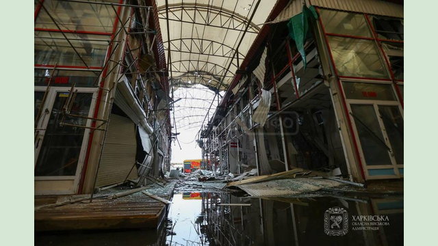 Ворог вкотре завдав ударів по цивільних об’єктах міста Харків Ворог вкотре завдав ударів по цивільних об’єктах міста Харків