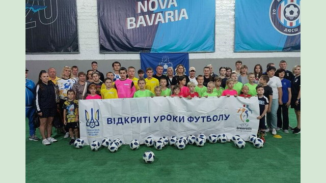За підтримки УАФ діти Куп’янщини долучилися до фестивалю «Відкриті уроки футболу» – Олег Синєгубов