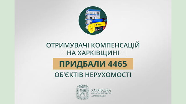 За програмою єВідновлення отримувачі компенсацій на Харківщині придбали 4465 об’єктів нерухомості – Олег Синєгубов