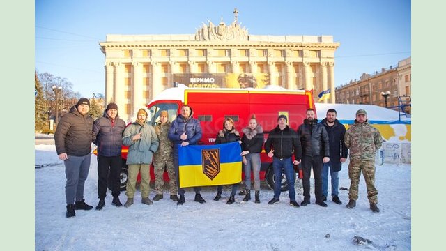 Захисникам Харківщини передали «швидку»