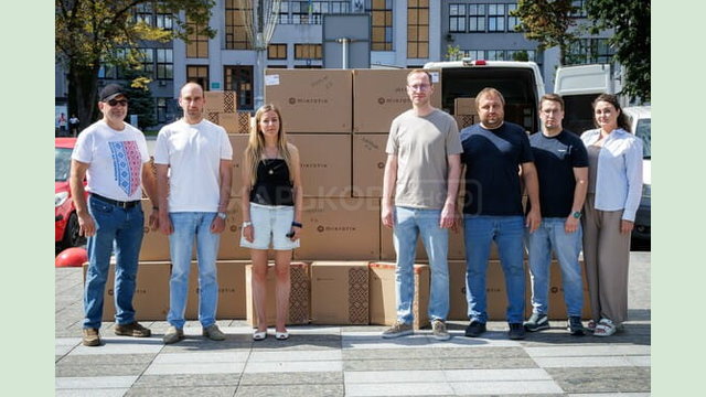 Завдяки співпраці ХОВА і латвійського Фонду «Entrepreneurs for Peace» область отримала сучасне телекомунікаційне обладнання