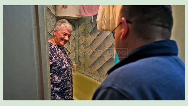 Жители Рогани - снова с горячей водой Жители Рогани - снова с горячей водой