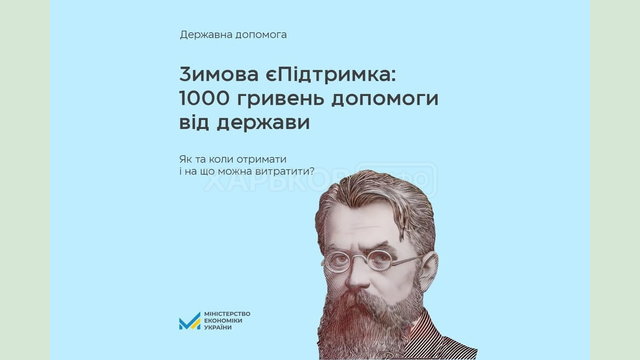 Зимова єПідтримка: як отримати 1 тис. гривень допомоги від держави