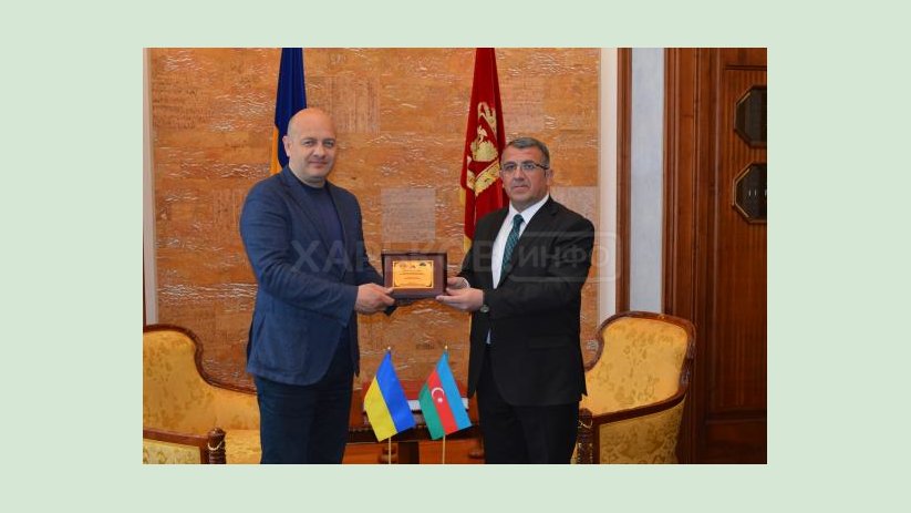 Александр Скакун встретился с Самиром Адигозалли Александр Скакун встретился с Самиром Адигозалли
