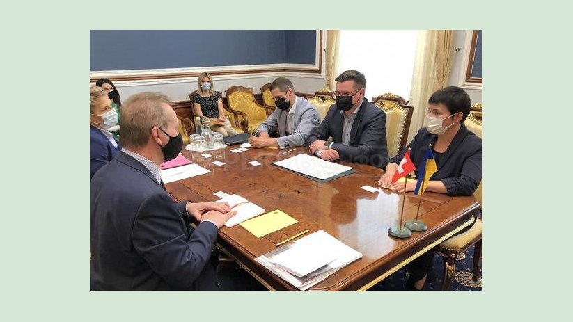 Антон Деньгуб встретился с Послом Швейцарии в Украине Клодом Вильдом Антон Деньгуб встретился с Послом Швейцарии в Украине Клодом Вильдом