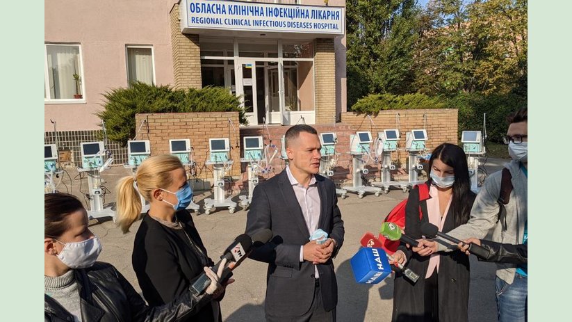 Больницы Харьковской области получили 16 новых аппаратов ИВЛ Больницы Харьковской области получили 16 новых аппаратов ИВЛ