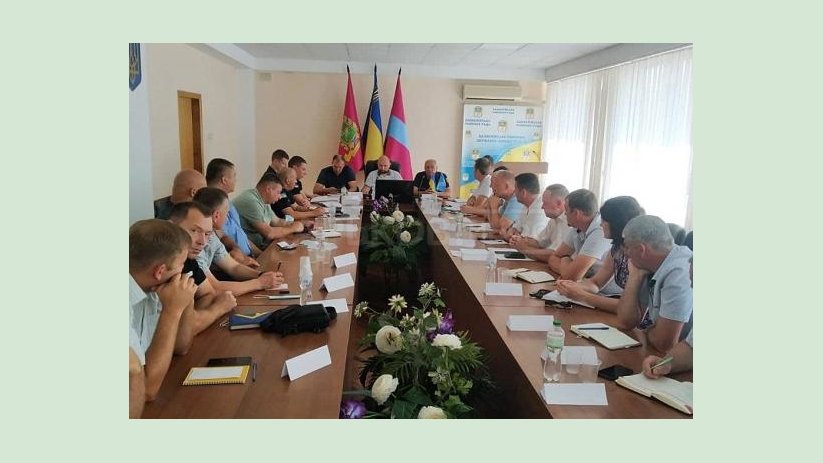 Для глав громад Харьковщины проводят занятия по гражданской защите Для глав громад Харьковщины проводят занятия по гражданской защите