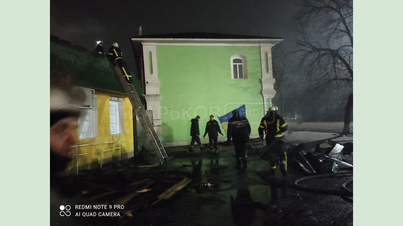 г. Барвенково: ликвидирован пожар в магазине продовольственных товаров г. Барвенково: ликвидирован пожар в магазине продовольственных товаров