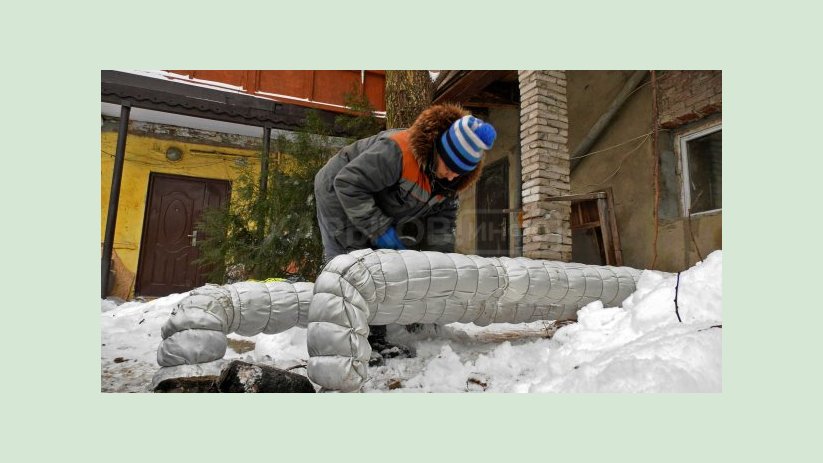 «Харьковские тепловые сети» изолируют трубопроводы для сохранения тепла «Харьковские тепловые сети» изолируют трубопроводы для сохранения тепла