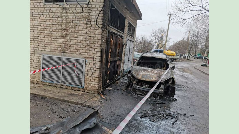 Харьковский район: горел легковой автомобиль Харьковский район: горел легковой автомобиль