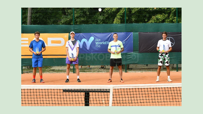 Харьковский теннисист Орлов стал чемпионом турнира в парном разряде Харьковский теннисист Орлов стал чемпионом турнира в парном разряде