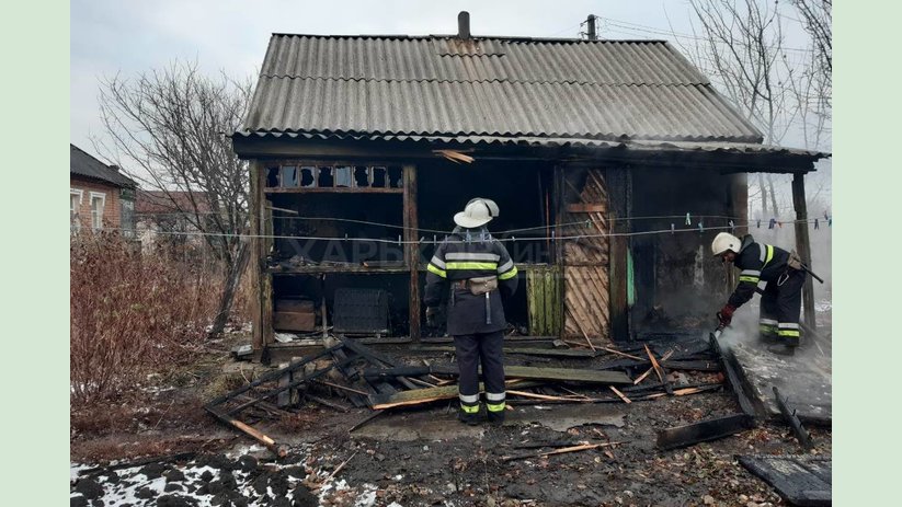 Изюмский район: во время пожара в частном доме погиб человек Изюмский район: во время пожара в частном доме погиб человек