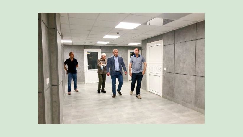 Капитальный ремонт приемного отделения 17-й больницы – на завершающем этапе Капитальный ремонт приемного отделения 17-й больницы – на завершающем этапе