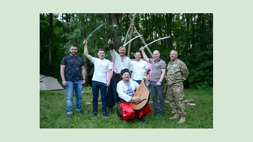 На Харьковщине прошел трехдневный лагерь «Казацкая Слобожанщина» На Харьковщине прошел трехдневный лагерь «Казацкая Слобожанщина»