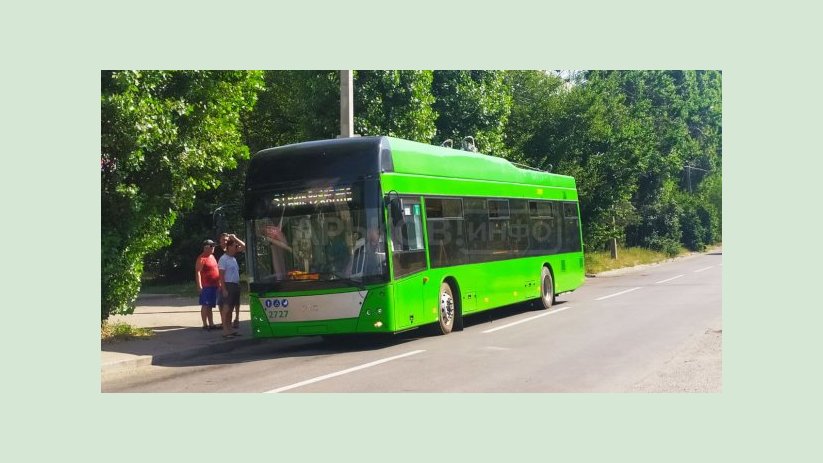 На Роганский жилмассив начали ходить троллейбусы с автономным ходом На Роганский жилмассив начали ходить троллейбусы с автономным ходом