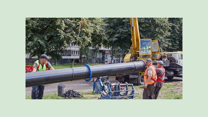 На Салтовке меняют сети холодного водоснабжения На Салтовке меняют сети холодного водоснабжения