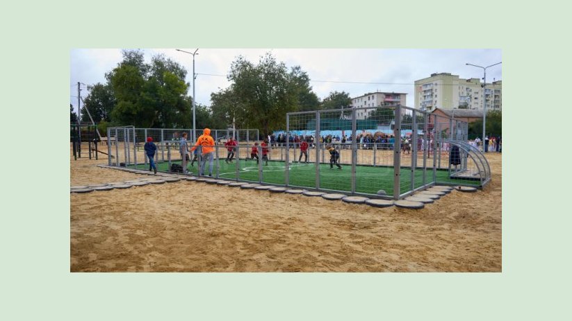 На Салтовке построят еще одну локацию для игр и спорта На Салтовке построят еще одну локацию для игр и спорта