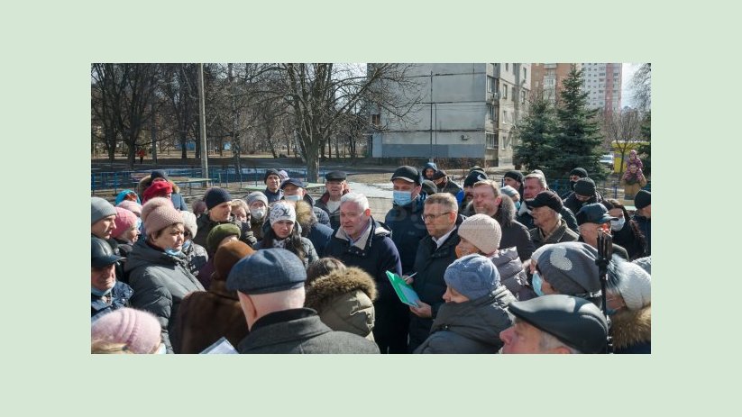 На улице Клочковской реконструируют большой сквер На улице Клочковской реконструируют большой сквер