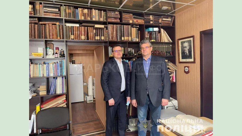 Начальник харьковской полиции посетил областное бюро судебно-медицинской экспертизы Начальник харьковской полиции посетил областное бюро судебно-медицинской экспертизы