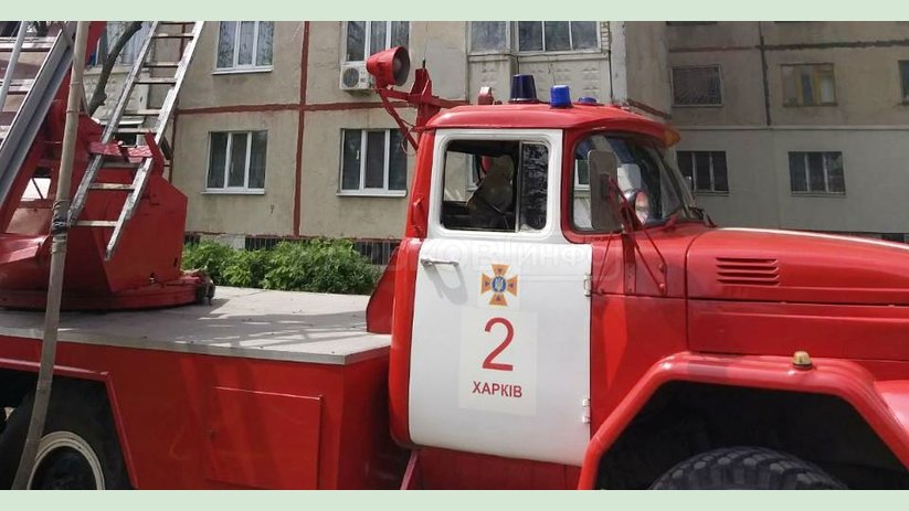 Немишлянский район: во время пожара в жилом 16-этажном доме эвакуировали 25 человек Немишлянский район: во время пожара в жилом 16-этажном доме эвакуировали 25 человек