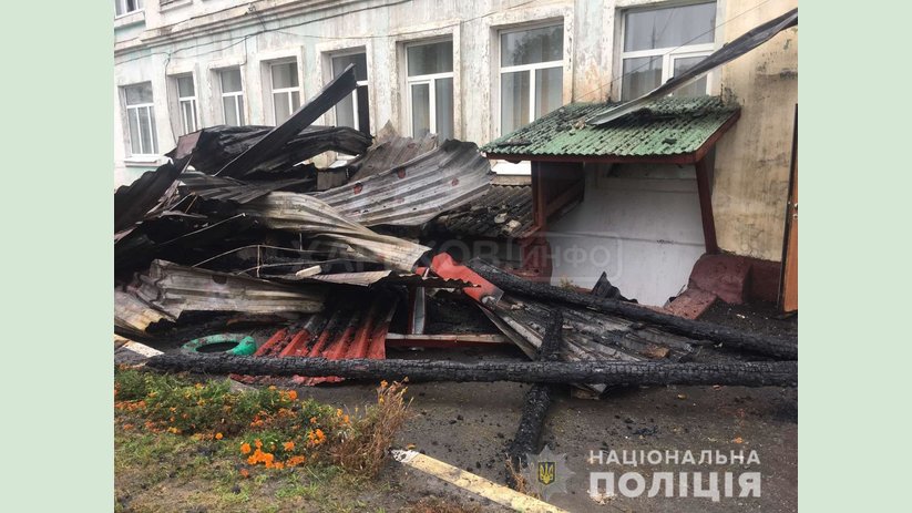 Полиция открыла уголовное производство по факту возгорания учебного заведения на Харьковщине Полиция открыла уголовное производство по факту возгорания учебного заведения на Харьковщине
