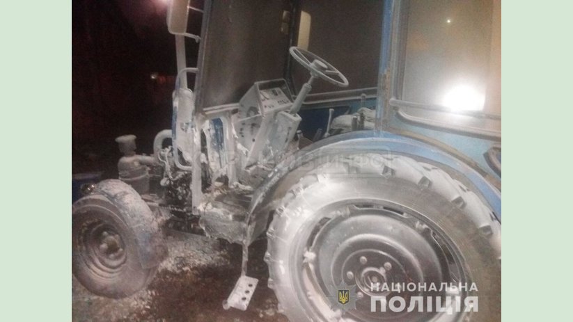 Полиция устанавливает обстоятельства повреждения техники в Московском районе Харькова Полиция устанавливает обстоятельства повреждения техники в Московском районе Харькова