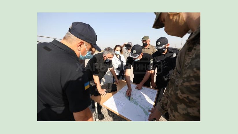 Продолжается ликвидация пожара на Харьковщине Продолжается ликвидация пожара на Харьковщине