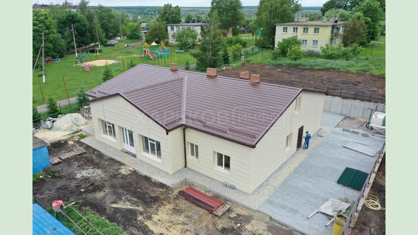 Строительство двух сельских амбулаторий в Дергачевской громаде вышло на завершающий этап Строительство двух сельских амбулаторий в Дергачевской громаде вышло на завершающий этап