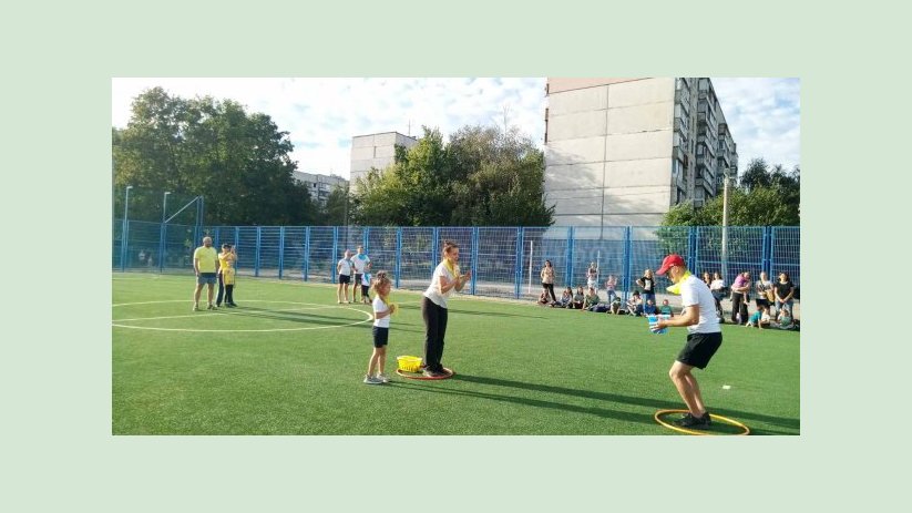 В Индустриальном районе прошли соревнования «Мама, папа, я - спортивная семья» В Индустриальном районе прошли соревнования «Мама, папа, я - спортивная семья»