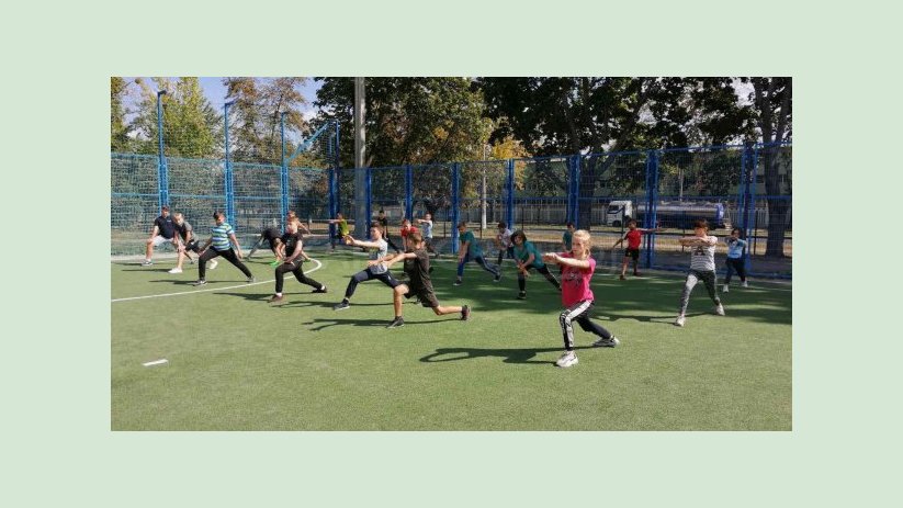В Немышлянском районе состоялся спортивный праздник на обновленном стадионе В Немышлянском районе состоялся спортивный праздник на обновленном стадионе