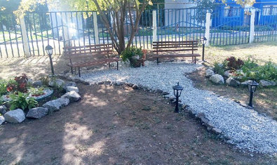 Территория детсада №193