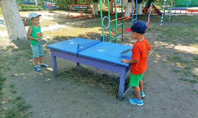 Территория детсада №193