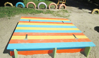 Территория детсада №93