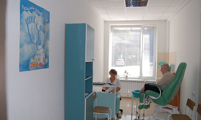 Кабинет первичной обработки стоп (педикюрный)