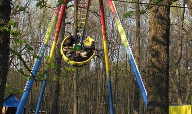 Аттракционы, Парк Горького до Реконструкции Аттракционы, Парк Горького до Реконструкции